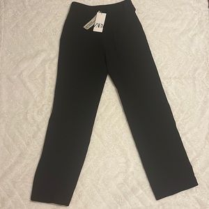 Black full length francoise pant